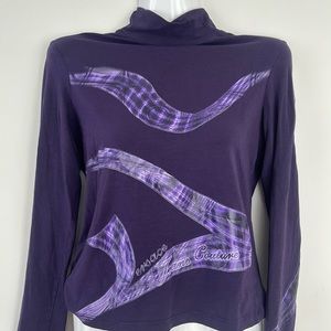 Versace Jeans Couture Purple Top